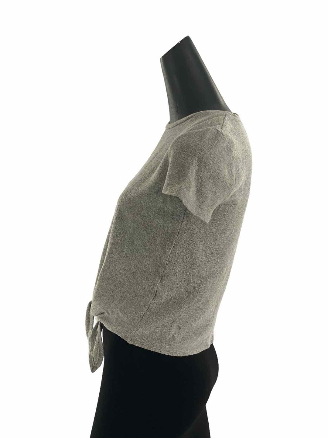 MadeWell Size XS Grey Short Sleeve Shirts