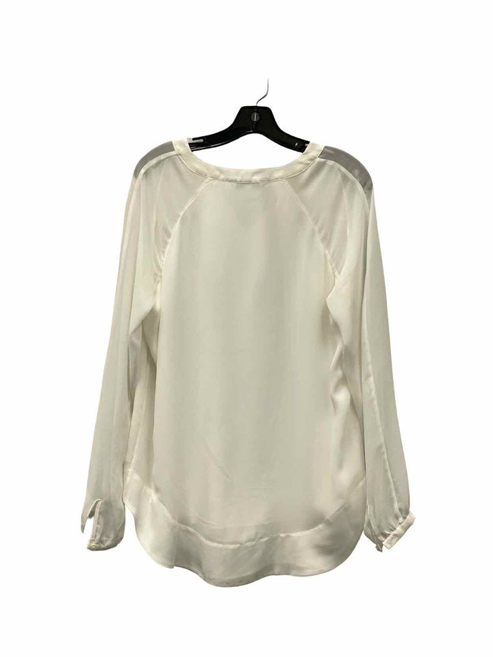 Cabi Size M White Long Sleeve Shirts