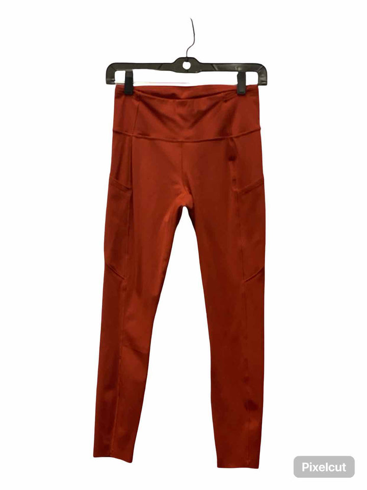 Lululemon Size 6 Orange Athletic Pants