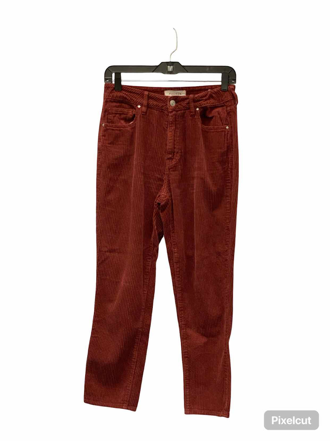Pacsun Size 26 Red corduroy Cotton mom jean Pants