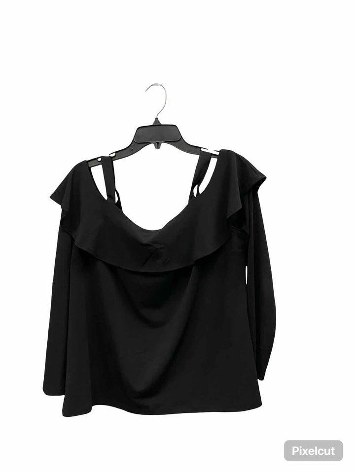 Banana Republic Size L Black Long Sleeve Shirts