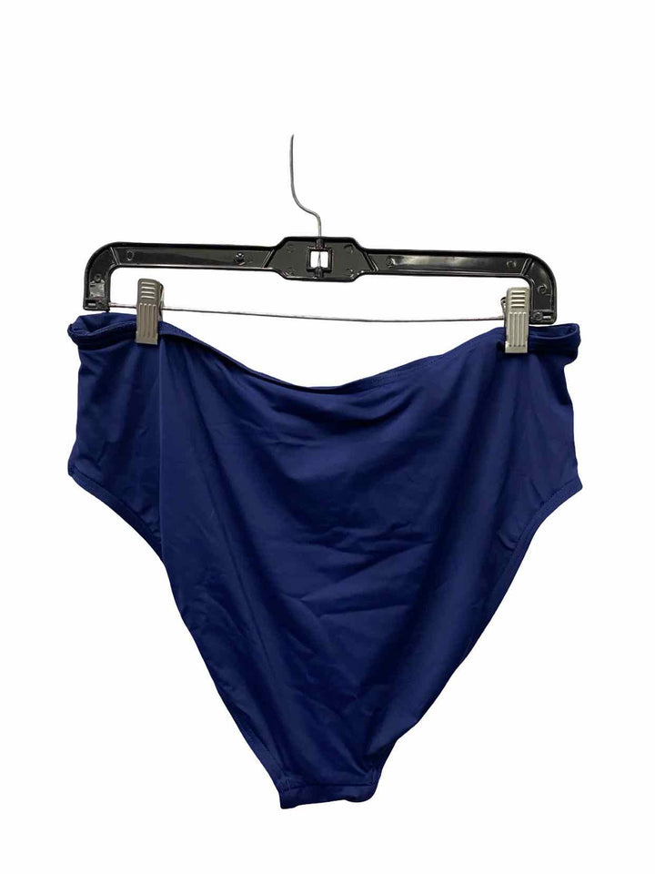 Lands End Size 16 Navy Swimsuit Bottom