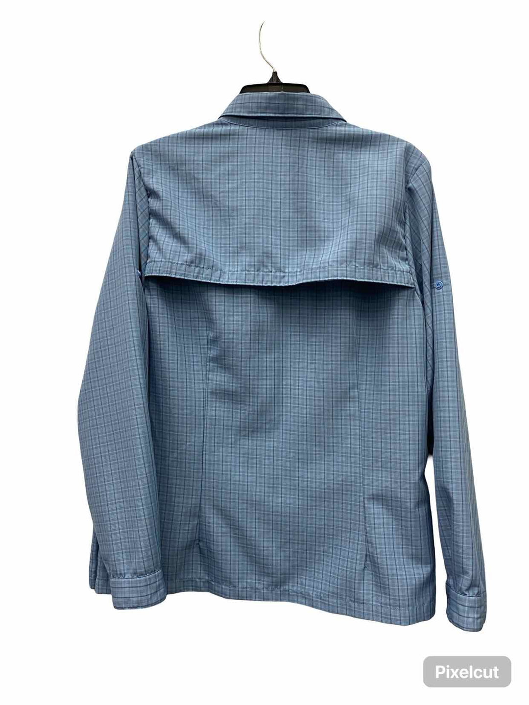 LL Bean Size L Blue Long Sleeve Shirts