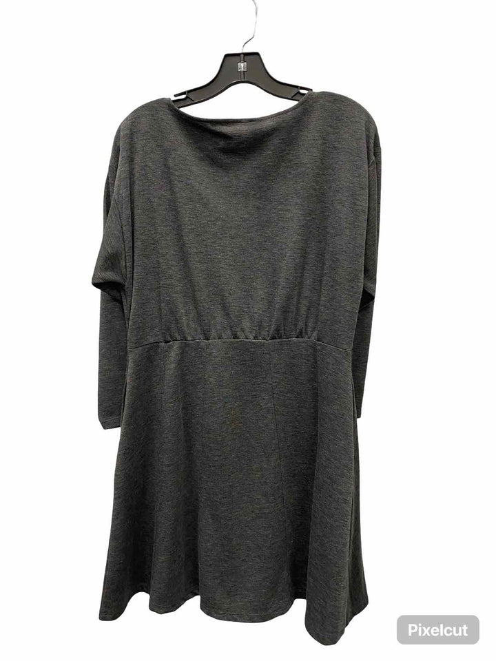 Loft Size LP Gray Dress