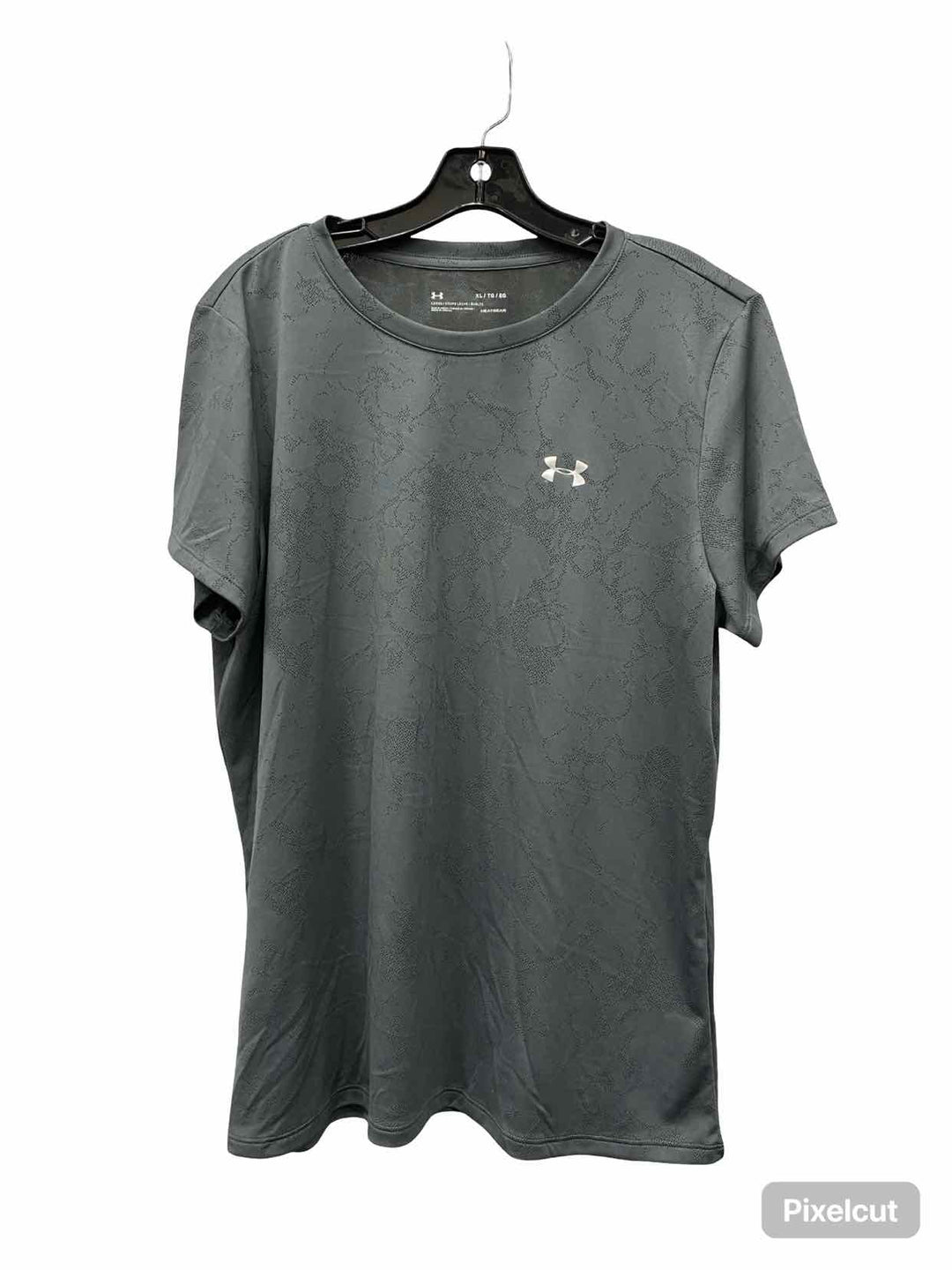 Under Armour Size XL Grey Athletic Short Sleeve