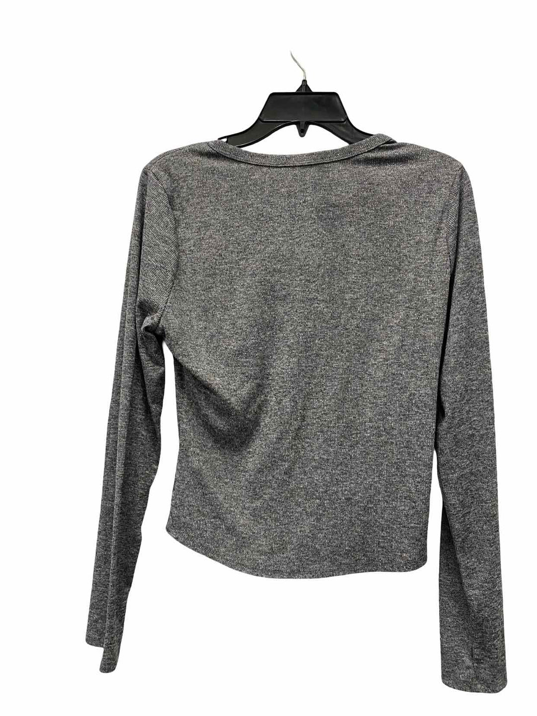 LUSH Size XL Gray Long Sleeve Shirts