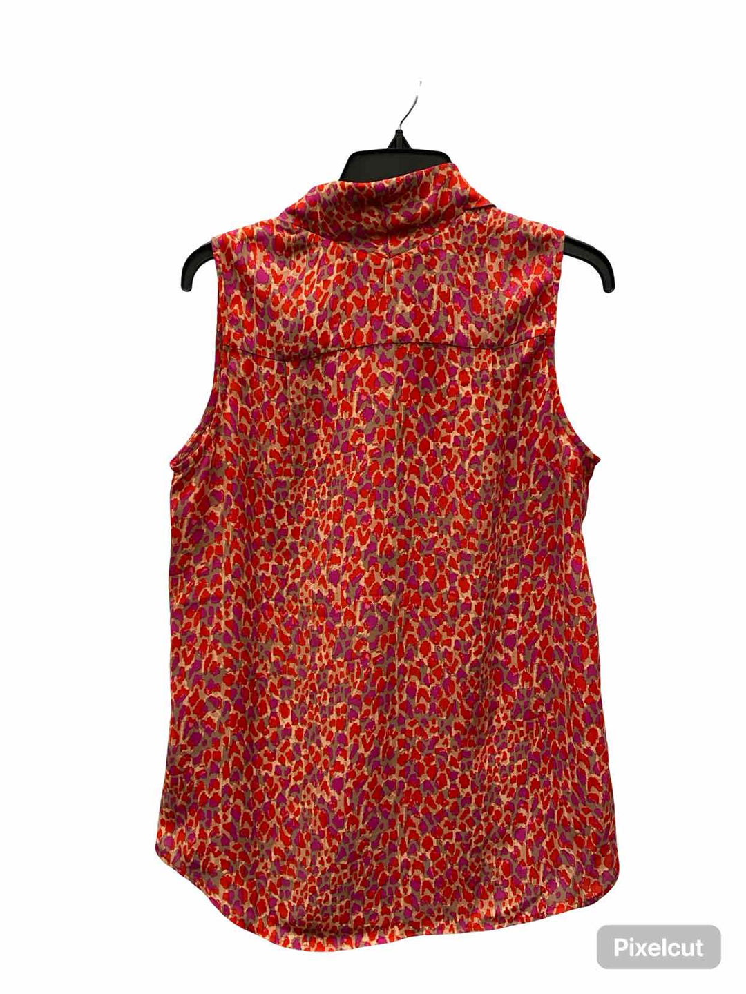 Cabi Size S Red Beige Print Tank Top