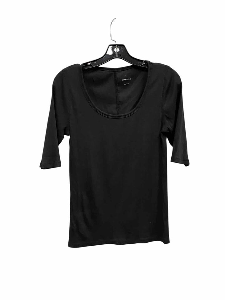 Everlane Size L Black Short Sleeve Shirts
