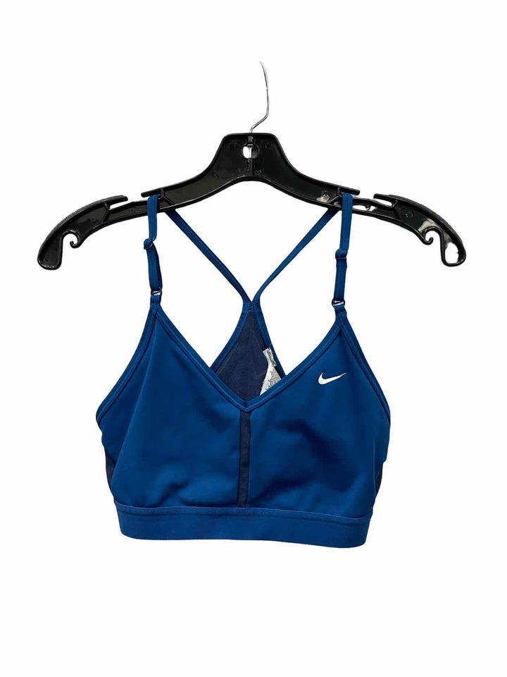 Nike Size M Blue Athletic Bra
