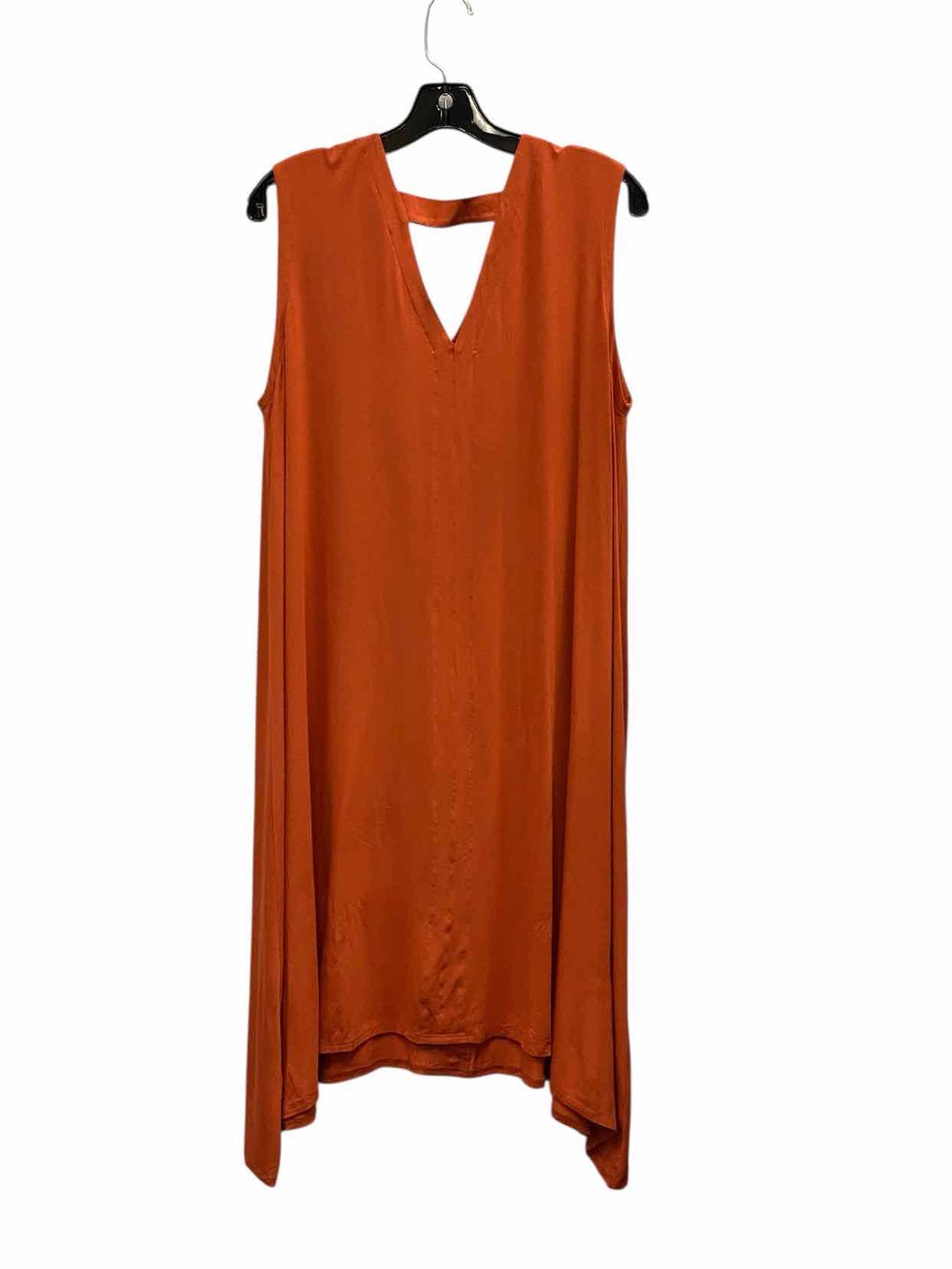Eileen Fisher Size L Orange Dress