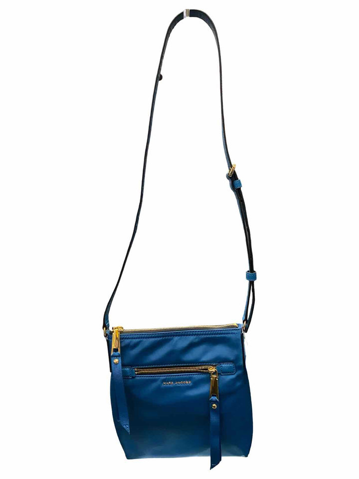 Marc Jacobs Blue Trooper Nylon Crossbody Purse