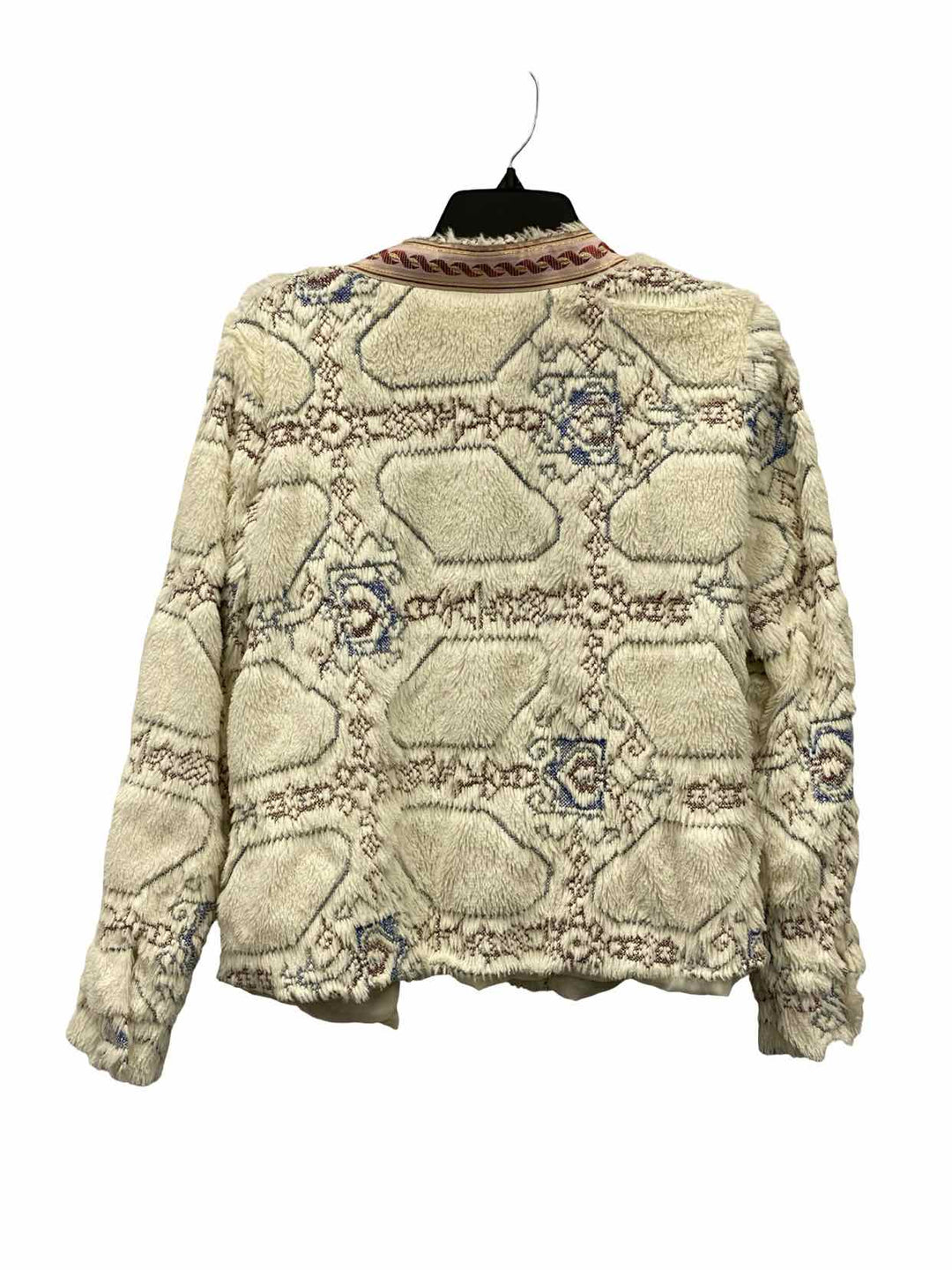 Pink Martini Size M White Pink/Blue Jacket