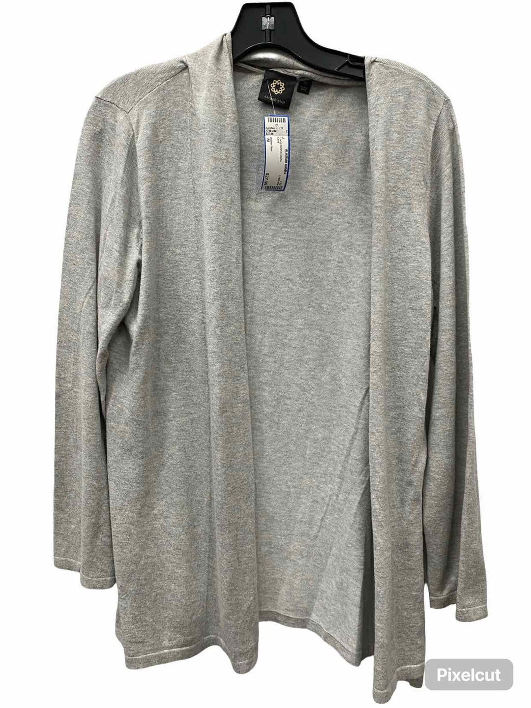 Amber Sun Size M Grey Long Sleeve Shirts