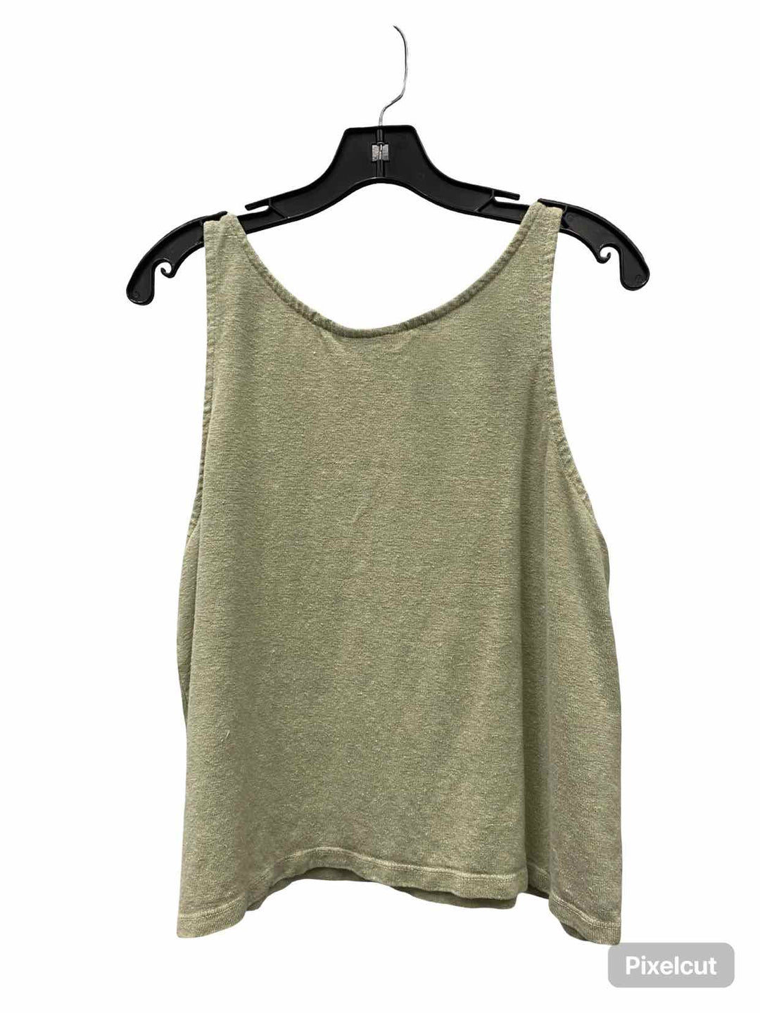 JungMaven Size L Green 100% HEMP Tank Top