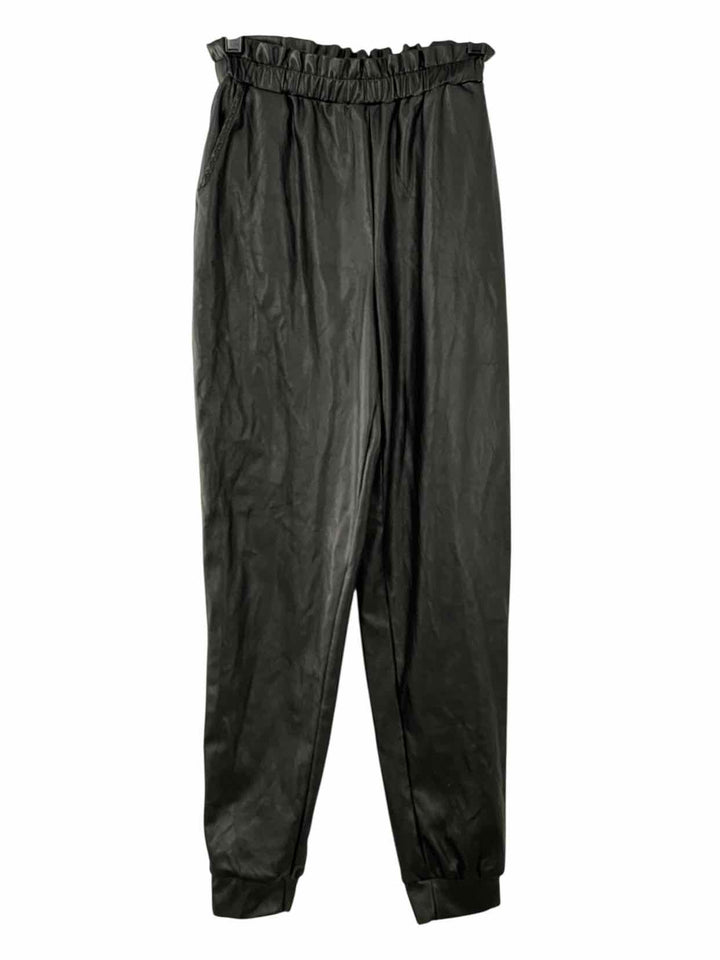 Jolie & Joy Size S Black Polyurethane Pants