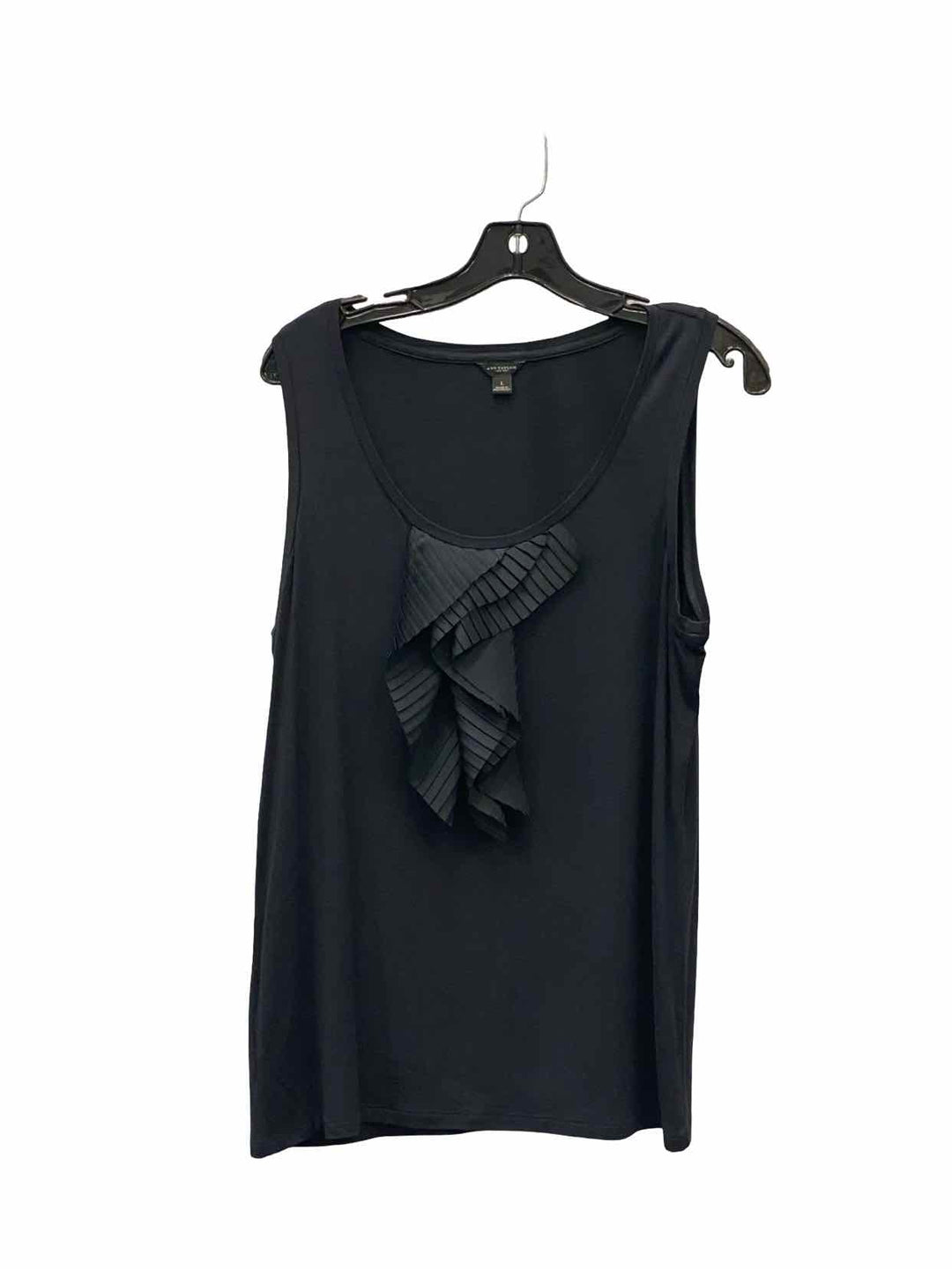 Ann Taylor Size L Black Tank Top