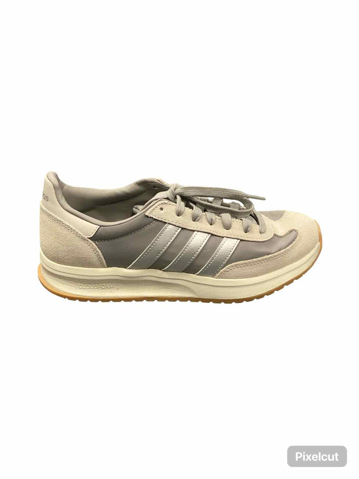 Adidas Shoe Size 8.5 White Grey Run 70s 2.0 Sneakers