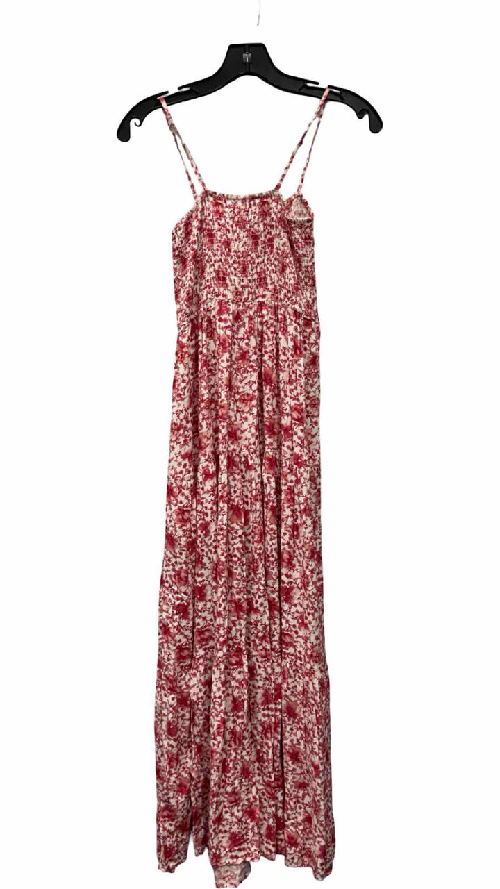 BB Dakota Size XS Pink White Floral Dress