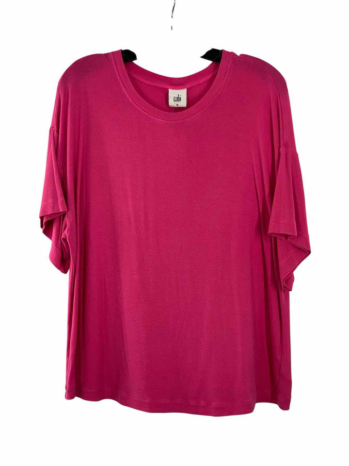 Cabi Size M Pink Short Sleeve Shirts