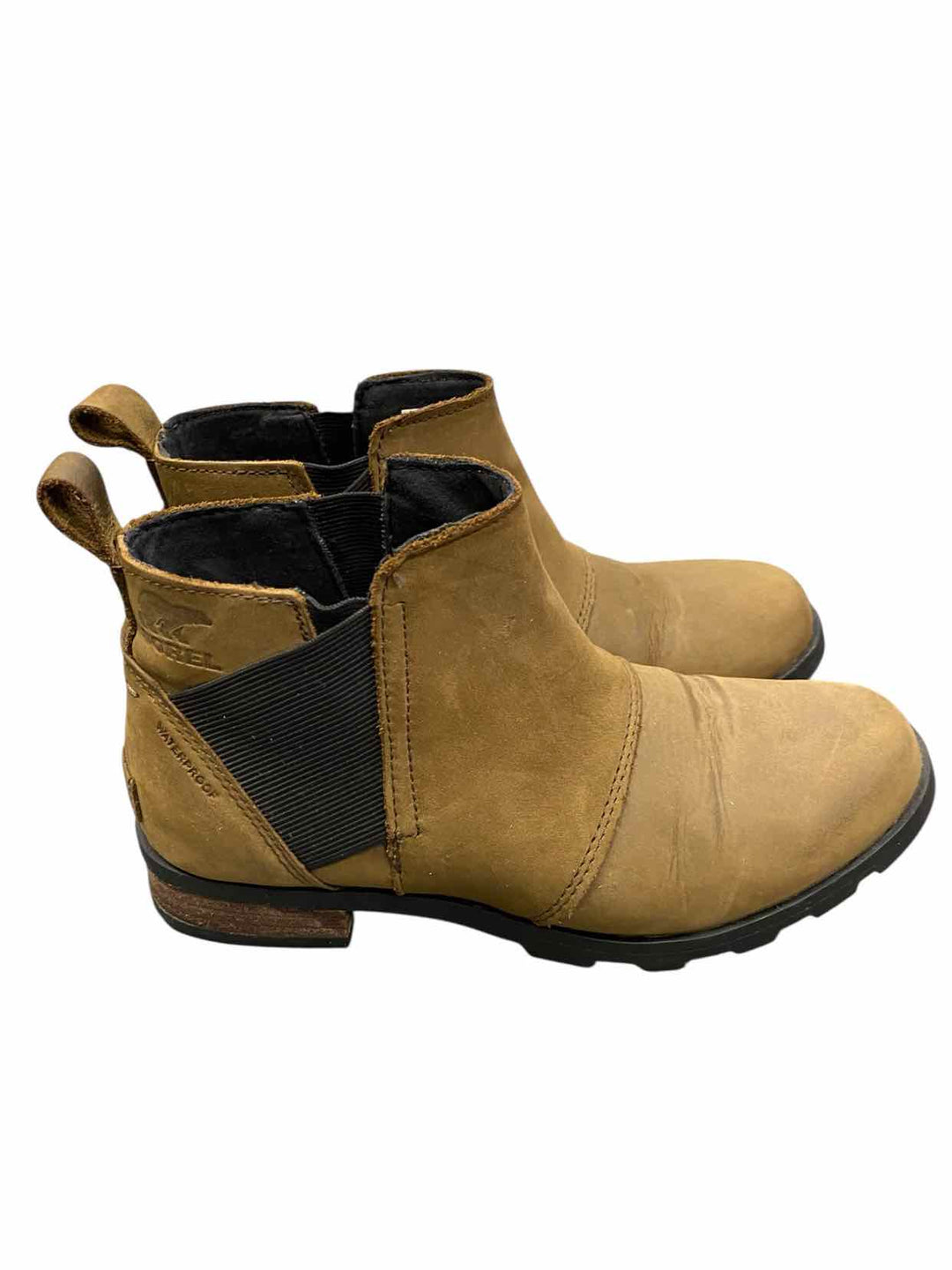 Sorel Shoe Size 6.5 Brown Leather Boots(Ankle)