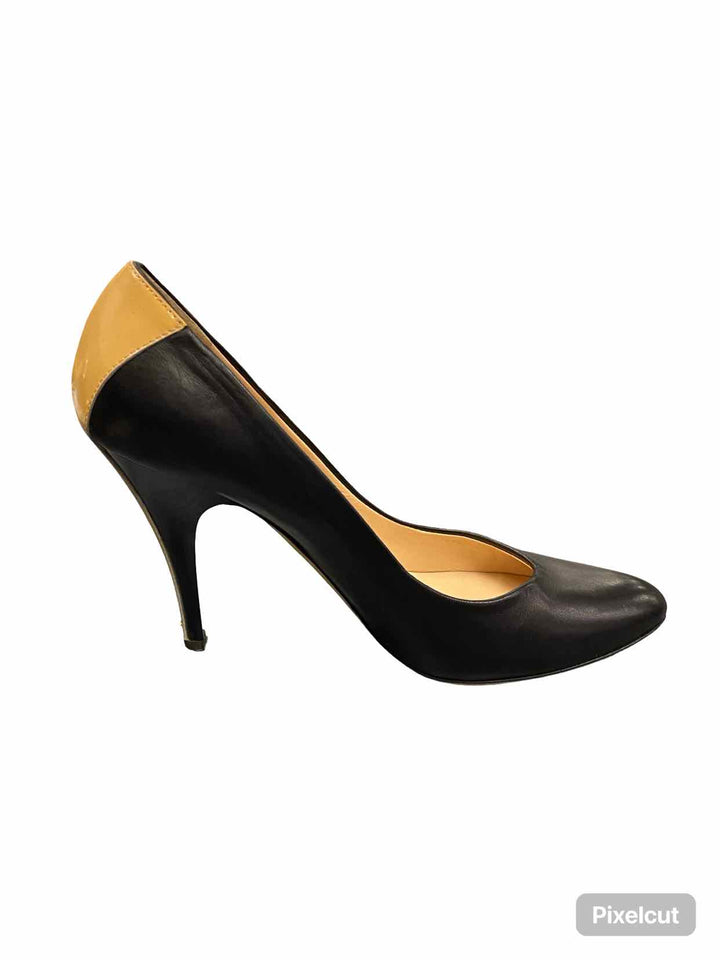 Escada Shoe Size 38 Black Leather Heels