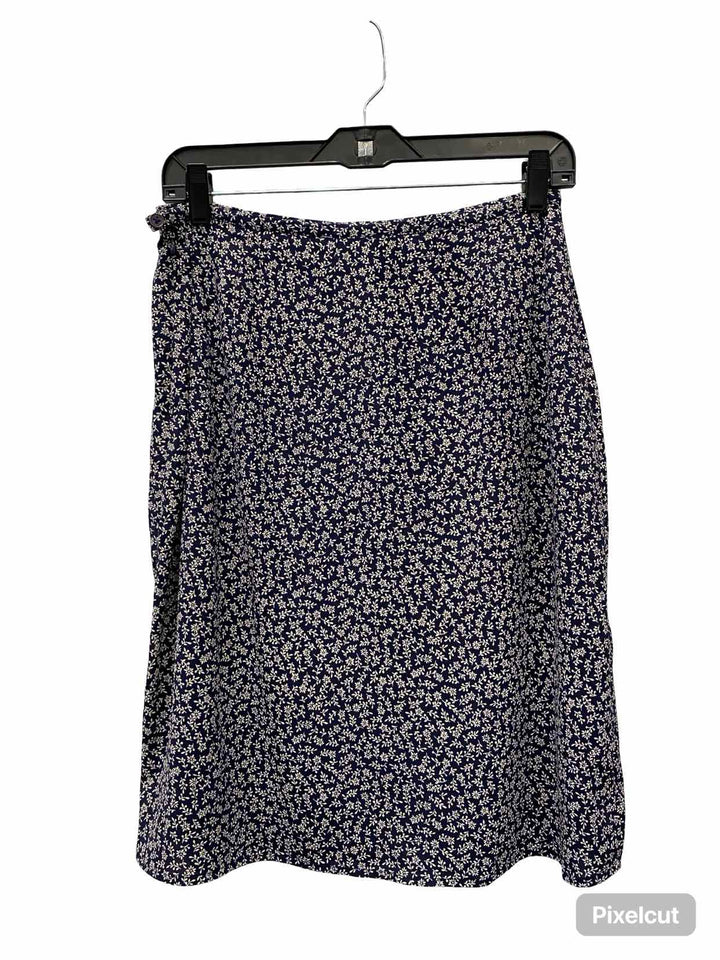 The Limited Size 6 Blue Floral Skirt