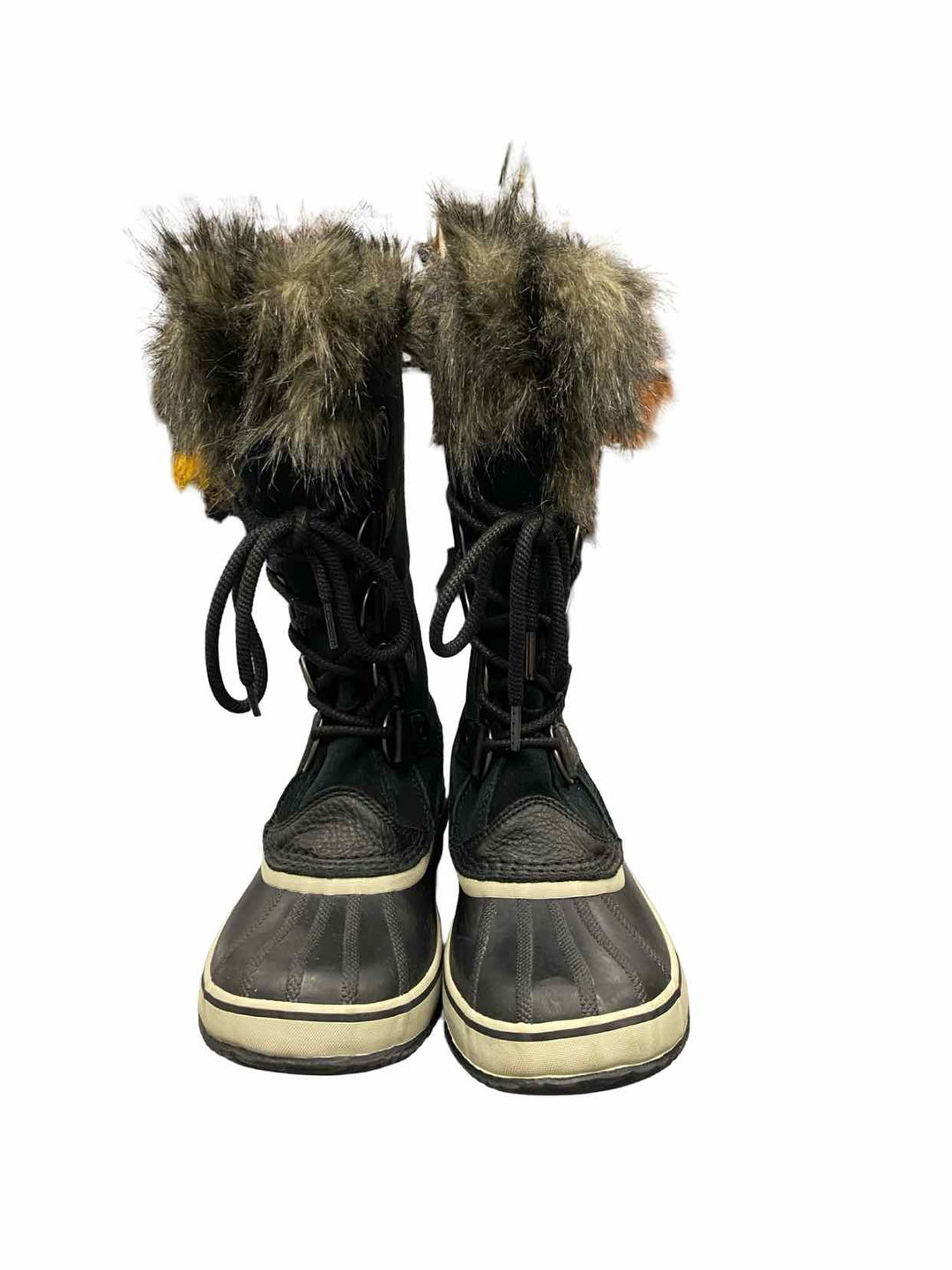 Sorel Shoe Size 8 Black Joan of Arctic Waterproof Boots(knee)