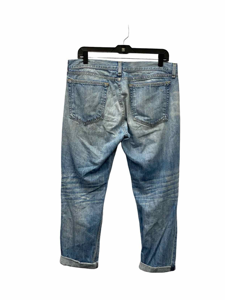 Rag & Bone Size 28 Blue Boyfriend Jeans
