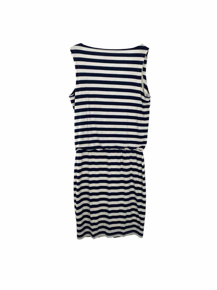 Athleta Size XS Navy White Striped Dress