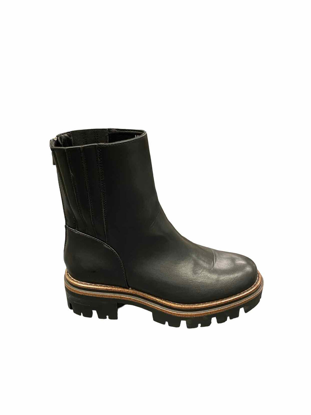 Korks Shoe Size 8.5 Black Vivi Lug Boots(Ankle)