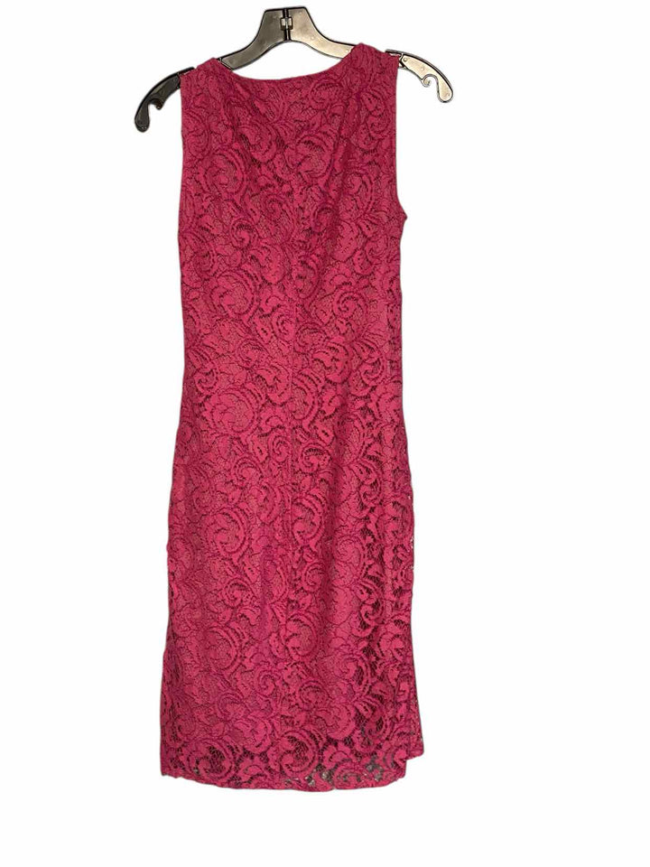 Adriana Papell Size 4 Pink Dress