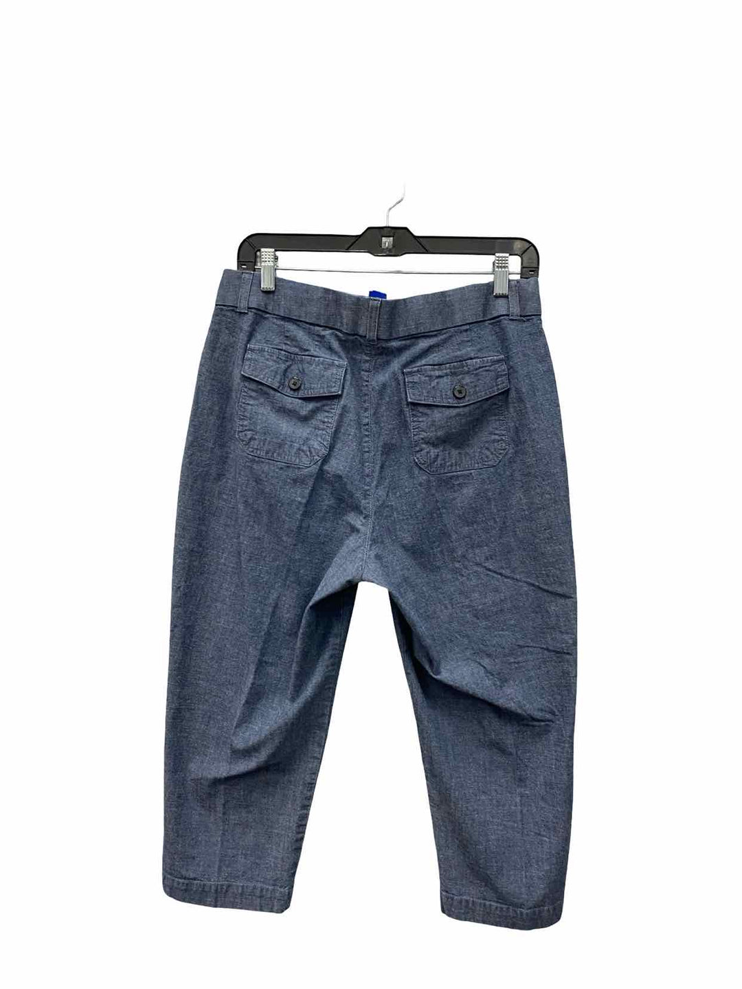 Croft & Barrow Size 12 Blue 99% Cot 1% Span capri length Pants