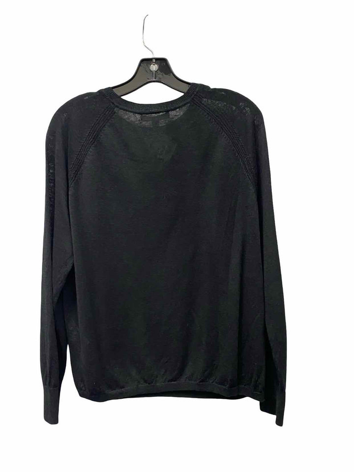 BR Size L Black Linen & Rayon blend Long Sleeve Shirts