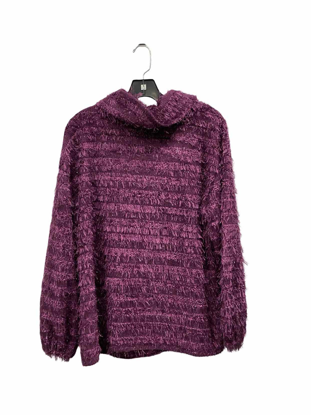 Skye's the Limit Size 1X Purple Long Sleeve Shirts