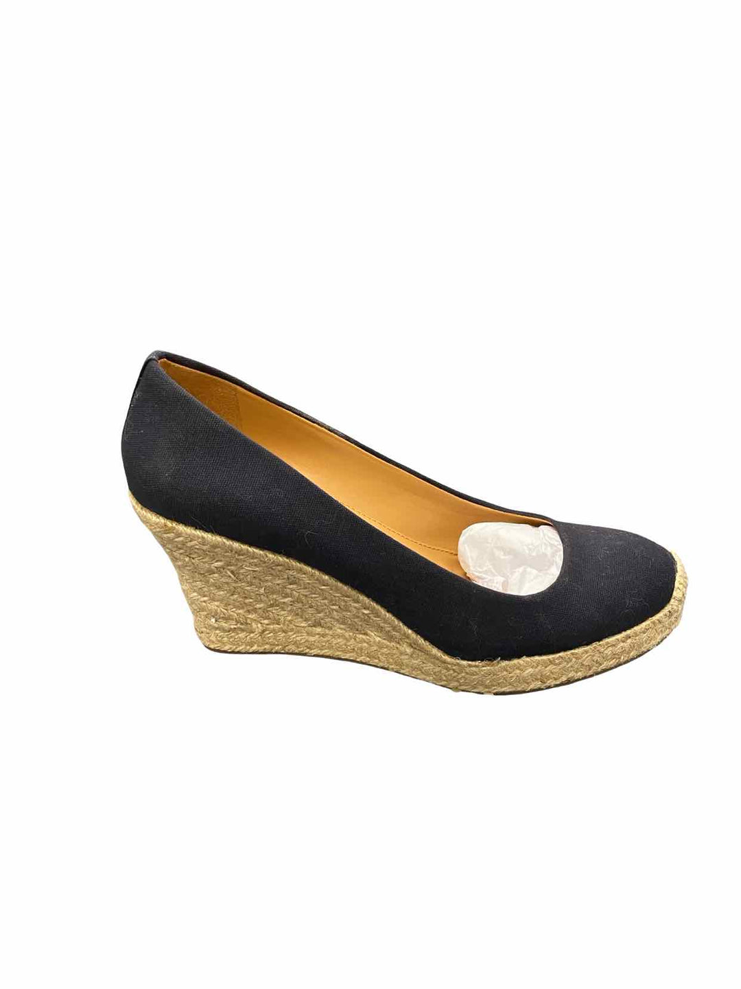 J Crew Shoe Size 9 Tan navy Wedge Heels