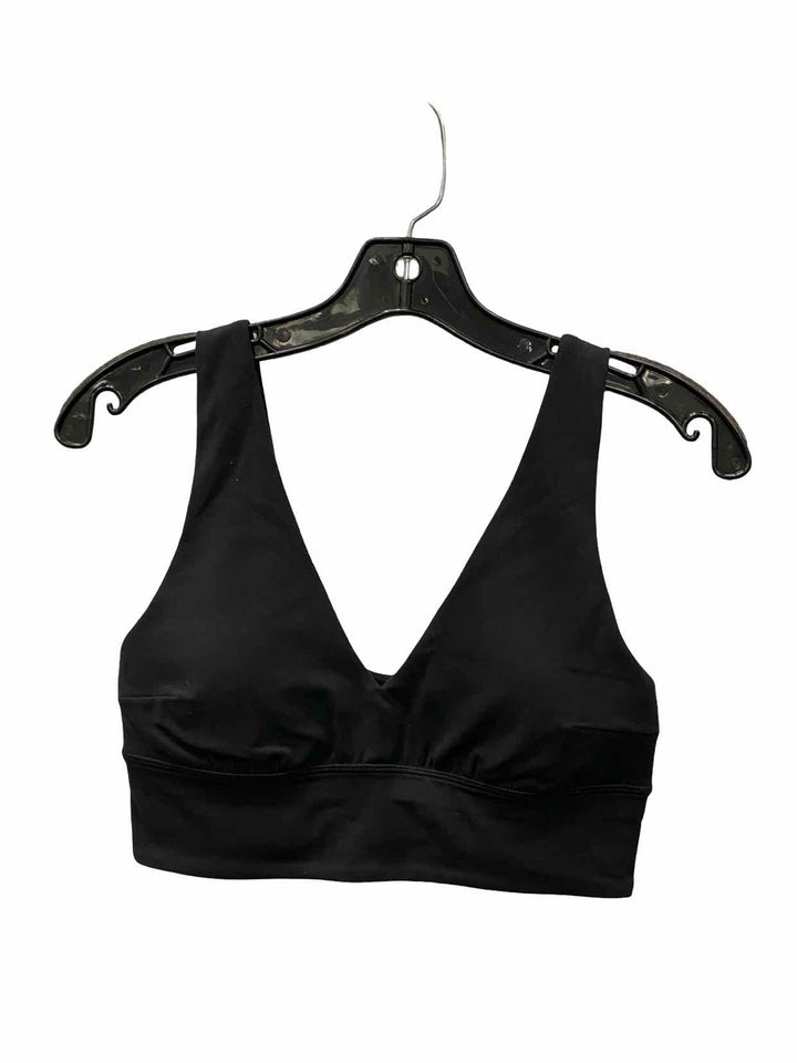 Lululemon Size 8 Black Athletic Bra
