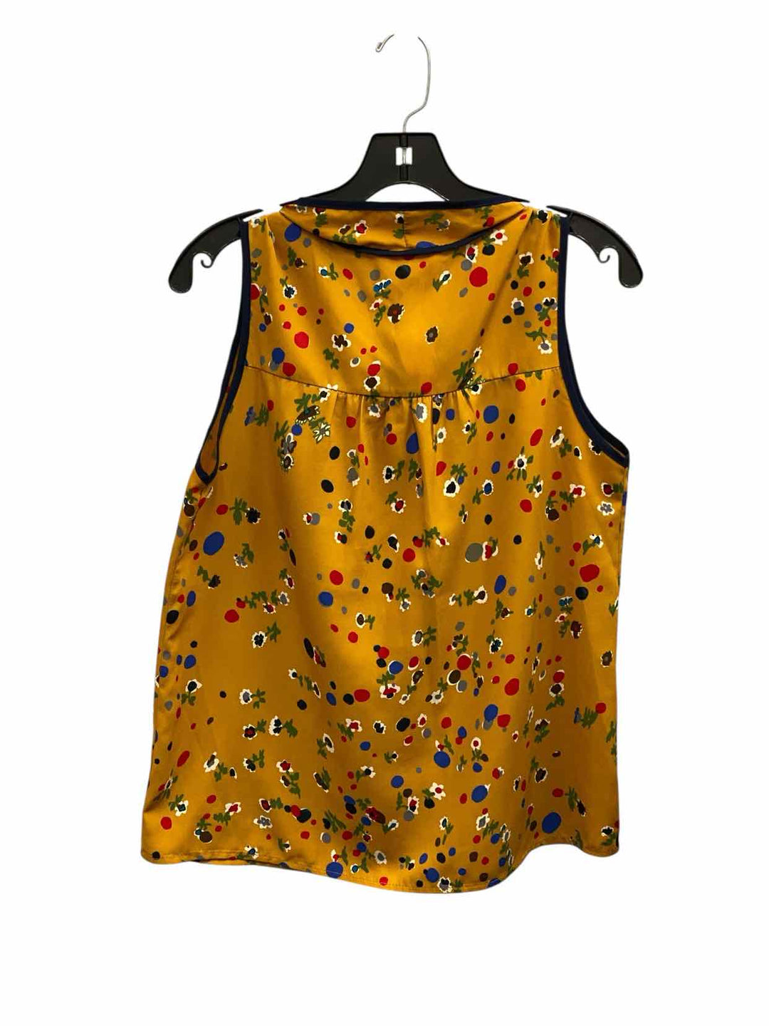 Jessy B Size M Yellow Floral Tank Top