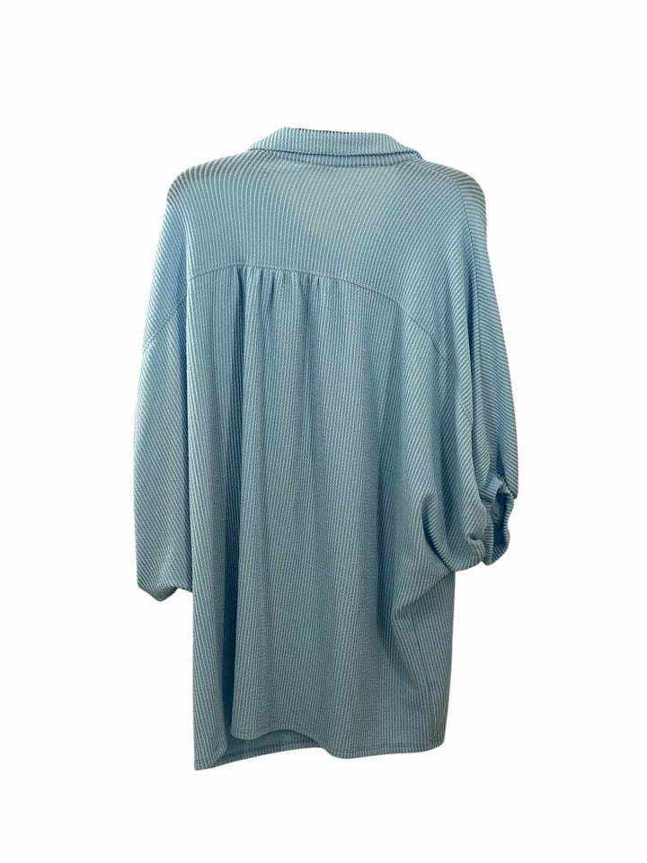 Blumin Apparel Size XL Light Blue Short Sleeve Shirts