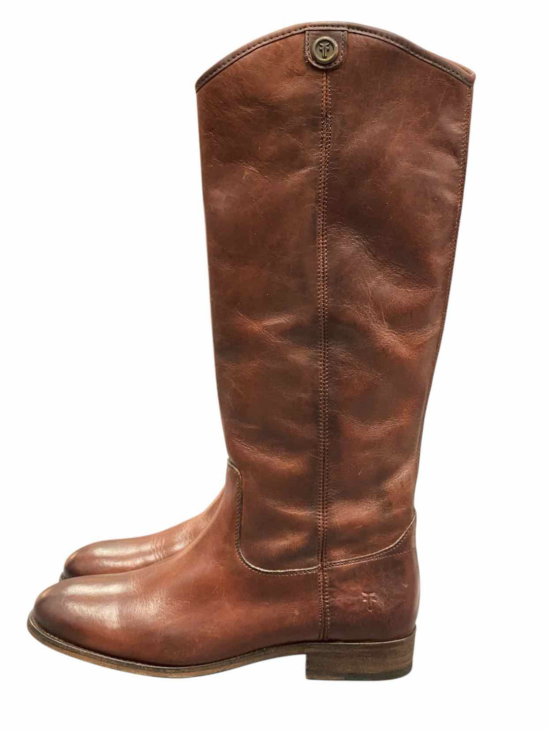 Frye Shoe Size 8.5 Brown Melissa Button 2 Boots(knee)