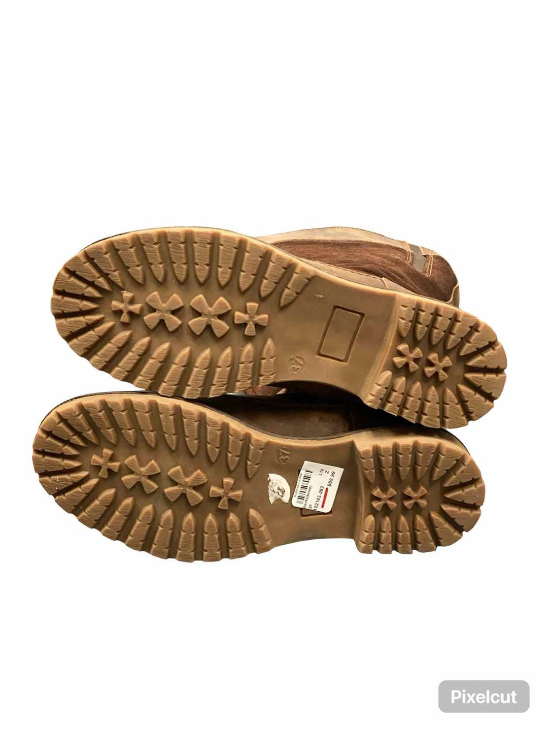 Bos and Co Shoe Size 37 Brown Suede/Leather Norman Wideshaft Boots(knee)