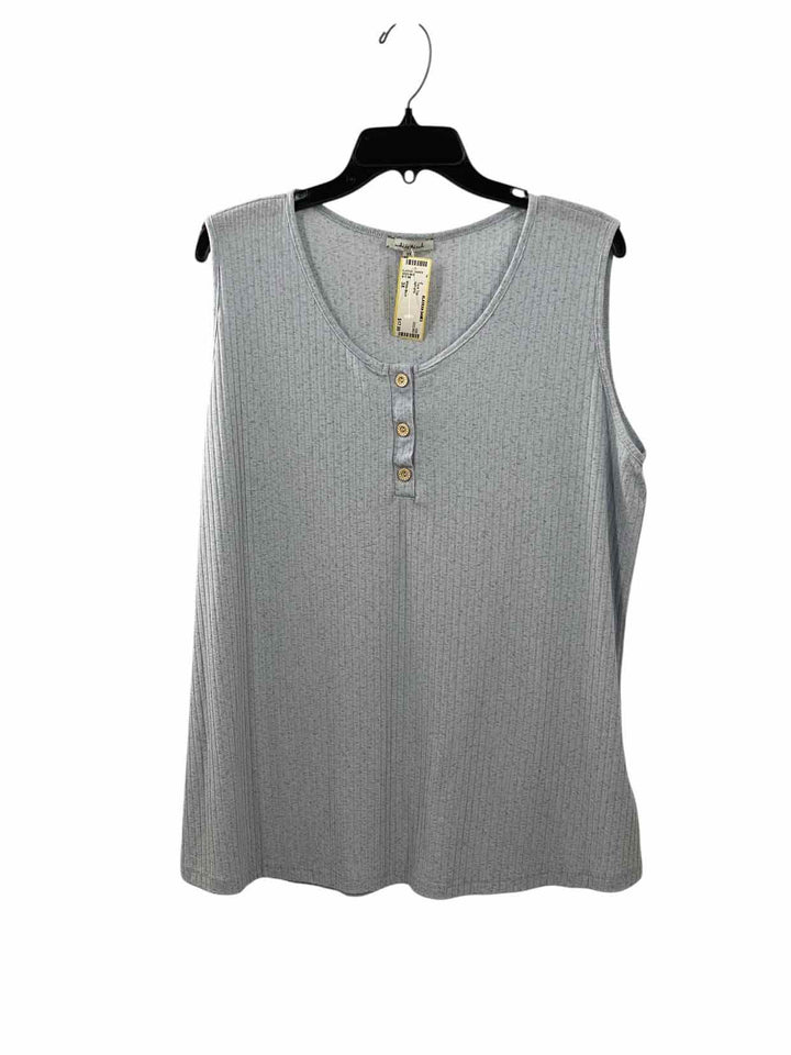 White Birch Size 3X light gray Tank Top