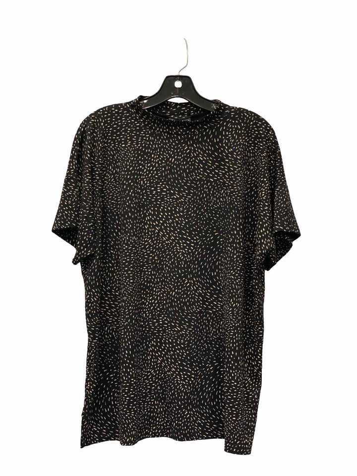 RATIA Size M Black Short Sleeve Shirts