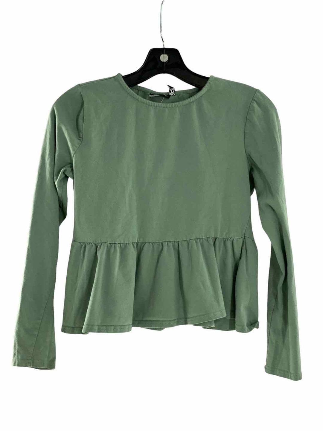 Asos Size 6 Green Long Sleeve Shirts