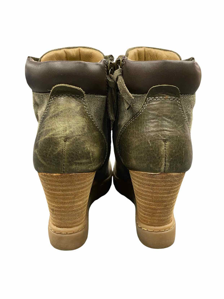 Sofft Shoe Size 6 Army Green Underlyn Boots(Ankle)