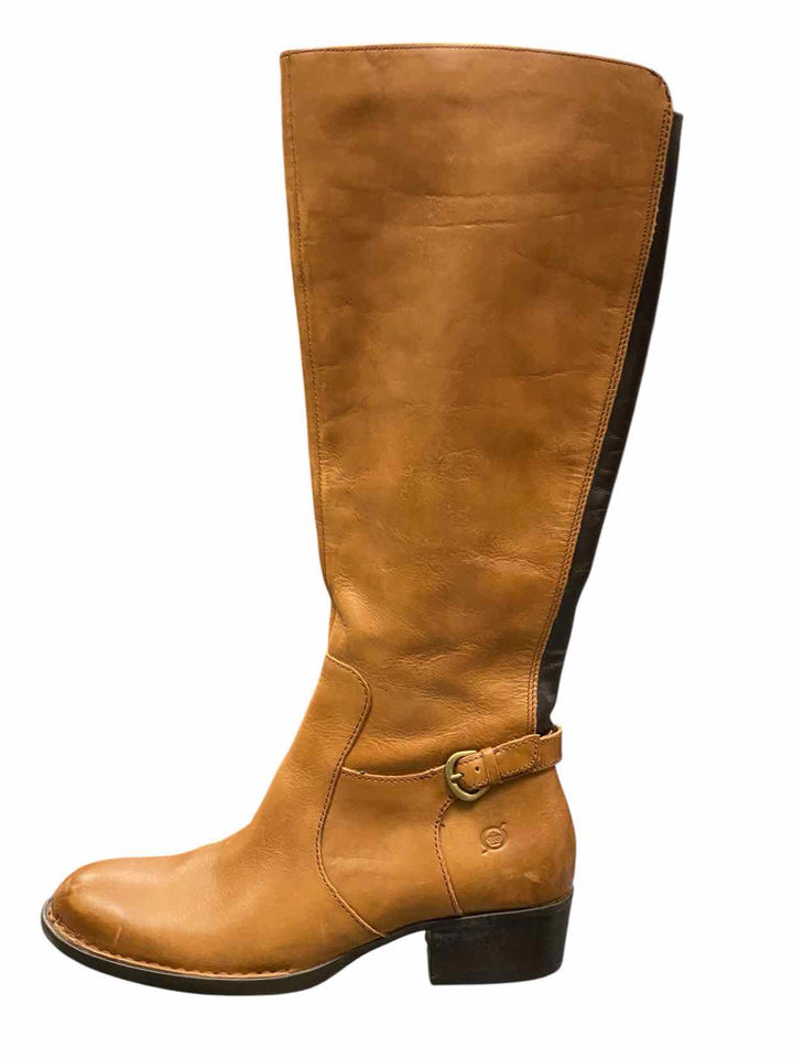 Born Shoe Size 8.5 Brown Boots(Ankle)