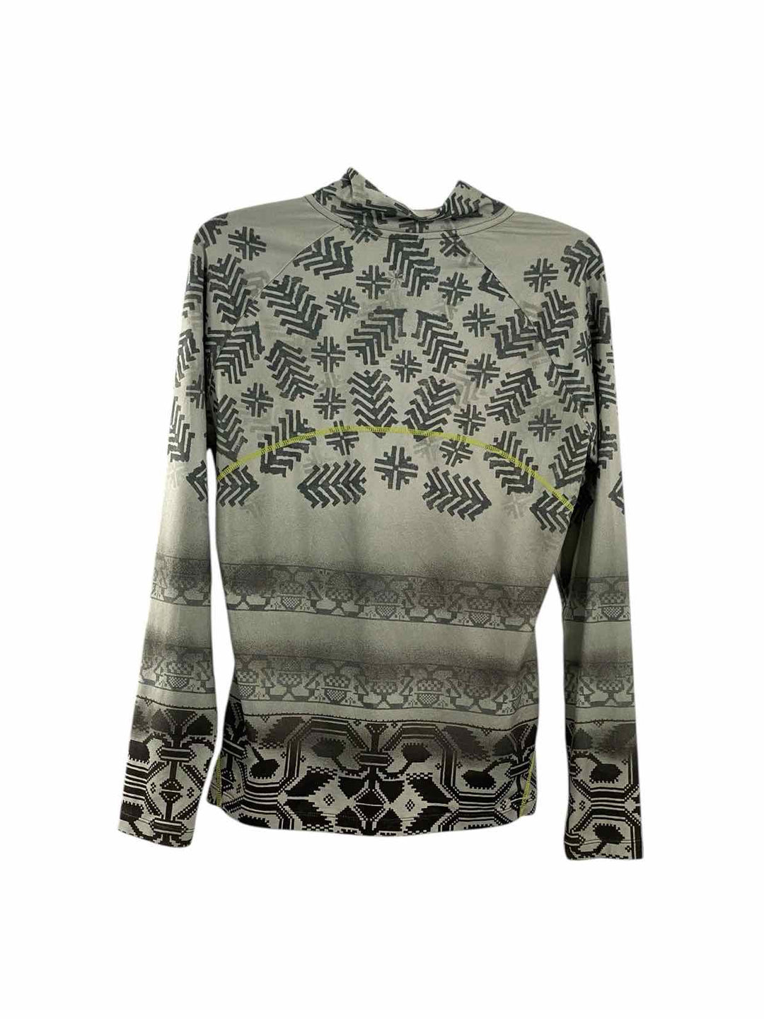 Athleta Size M Gray Print Athletic Jacket