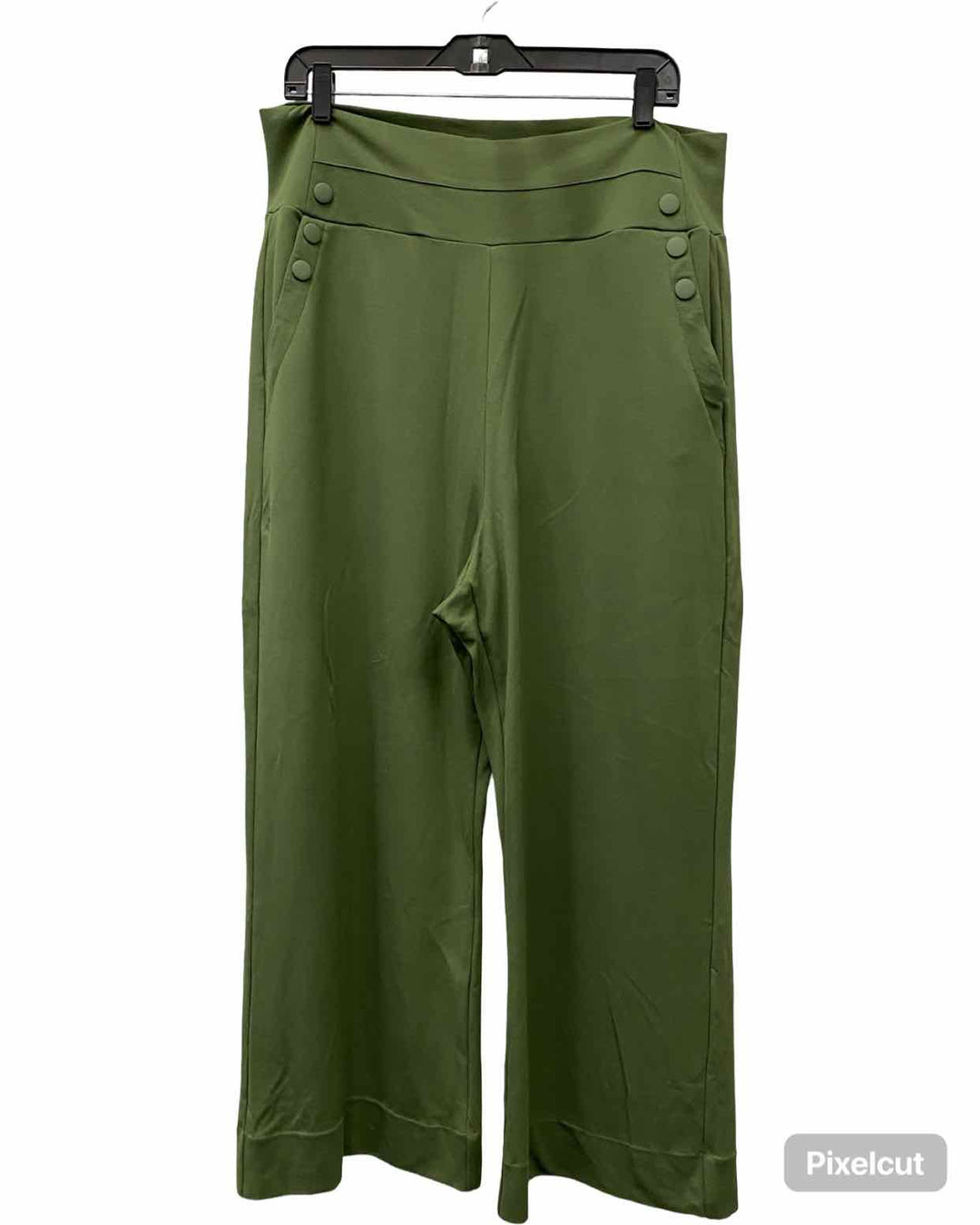 Cabi Size XL Green Wide Leg Pants