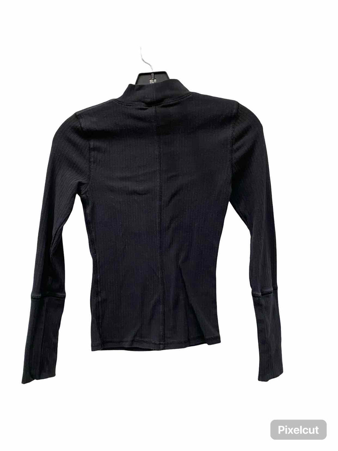 Free People Size S Black Long Sleeve Shirts