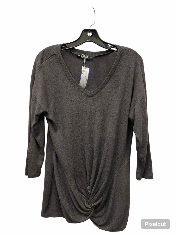 Rewash Size M Gray Long Sleeve Shirts