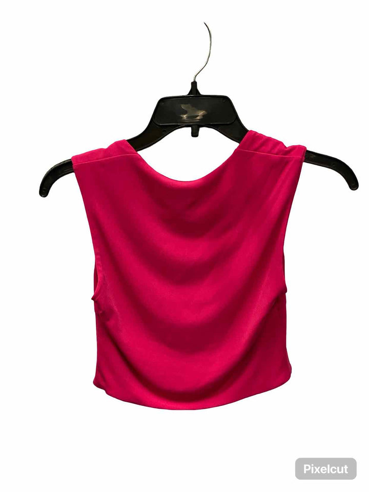 Olivaceous Size S Pink Tank Top